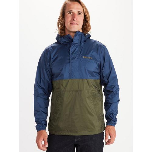 Marmot Rain Jacket Navy NZ - PreCip Eco Jackets Mens NZ4603972